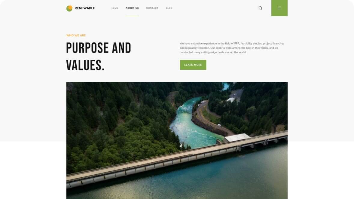 image example page of project